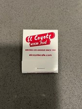 El Coyote Mexican Food Restaurant Los Angeles Matchbook Sharon Tate picture