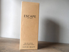 Escape For Men EDT Spray 3.4 oz / 100 ml Calvin Klein Cosmetics France Vintage picture
