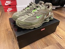 Supreme x Nike Shox Ride 2 Olive Size 9 Clean Condition picture