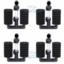 4 PCS Bio Double Sponge Filter  Betta Fry Aquarium Fish Tank XY-2831 picture