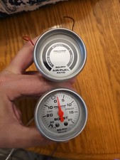 4375 Pro Comp Ultra Lite Autometer Gauge Air/Fuel Ratio Gauge And Boost  As Is picture
