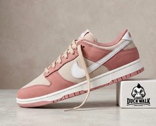 Nike Dunk Low Retro PRM Red Stardust Pink White FB8895-601 Men's Sizes NEW picture