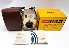 Vintage Kodak Brownie Bull's-Eye Camera w/ Case Box Manuals Tested picture