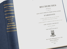 1960 Recherches Critiques Sur Les Anciennes Traductions D'Aristote HC Ex Library picture