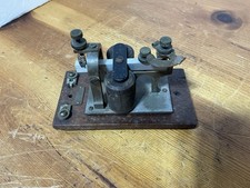 Antique Morse Code Telegraph Western Electric Sounder 140 Ohms Coil Vintage picture