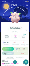 Pokémon Go PTC Shiny XXL Clefairy Moonlit Mid Autumn BG  *2026 New Release* picture