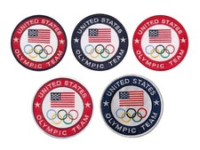 2026 Olympic Team USA Patch 100% Embroidered Patch Made In The USA picture