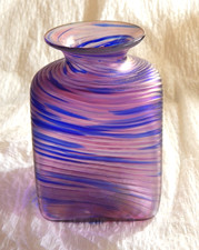 Vintage Handblown Glass Vase 4