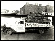 Vtg Studebaker Trucks New Metal Sign: Ebling Brewing Co. New York City picture