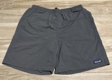 Size M - Patagonia Baggies Longs 7” STY58035 Dark Grey Netplus Shells picture