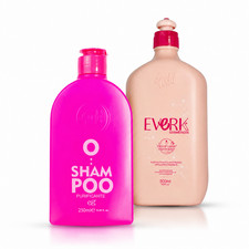 Everk Gold Spell Korean Keratin Hair Smoothing 500ml + Purifying Shampoo 250ml  picture
