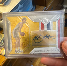 panini 2016-17 certified materials christian laettner gm-clt auto 53/99 picture