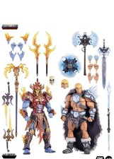 Mondo - MOTU 200X - Ice Armor He-Man and Fire Armor Skeletor 1/12 - Presale picture