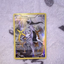 Pokémon Arceus XY83 Holo Black Star Promo 2016 Heavily Played picture