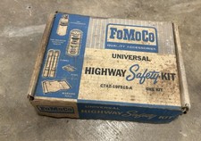 FOMOCO Universal HIGHWAY Safety Kit - Original FORD (missing Some Fuses & Flag) picture