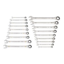 GEARWRENCH 90-Tooth Combination Ratcheting Wrench Set 18-Piece picture