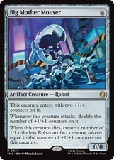 1x Big Mother Mouser - Commander: Teenage Mutant Ninja Turtles Near Mint - MTG picture