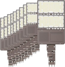 10X 320W LED Parking Lot Light Fixture Dusk to Dawn Shoebox Area Light UL Listed picture