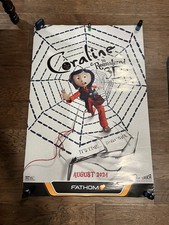 Coraline - original DS movie poster D/S 27x40 2024 - Tim Burton Rerelease picture