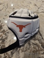 UT TEXAS LONGHORNS PE GAME WORN 7V7 GAMEBREAKER SOFT SHELL FOOTBALL HELMET picture