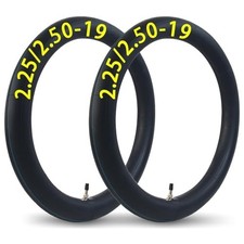 2-Pcs 2.25/2.50-19 Inner Tube 2.25-19 2.50-19 Tube 70/100-19 Dirt Bike Tube picture