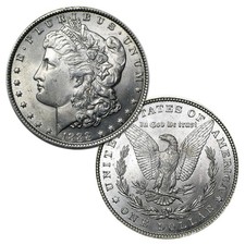 1888 P Morgan Silver Dollar $1 Brilliant Uncirculated BU 90% Silver picture