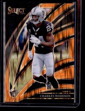 2025 Panini Select #250 Charles Woodson Orange Prizm Shock #/399 picture