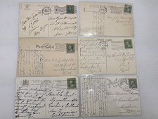 Rare 1908, 1909, 1910, 1911, 1912, 1913 Benjamin Franklin 1 Cent Stamp Lot picture