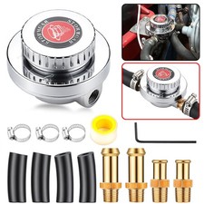 ⭐1-6 PSI Universal Adjustable Fuel Pressure Regulator Kit For Carburetor Engine⭐ picture