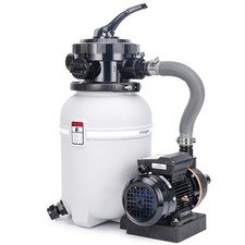 10 Inch Sand Filter Pump for Above Ground Pools, 2220 GPH 1/4 HP Pool Filtrat... picture