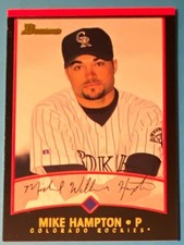 Bowman 2000 Baseball Mike Hampton #79 MLB Colorado Rockies  picture
