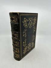 1848 Complete Poetical Works Robert Southey Antique Leather Gilt Illustrated picture