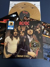 AC/DC - Highway to Hell  Gold Shrink Hype LP Vinyl NM picture