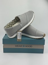 TOMS Resident Plus Drizzle Grey Heritage Canvas Women's Size 8.5 picture