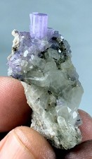 40 Carats Top quality Purple Apatite bunch Specimen From Afghanistan picture