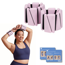 Popsugar Flex Wrist/Ankle Weight, 2lb Each, Set of 2, Pink picture
