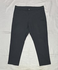 Lululemon Pants Mens 36 Black ABC Lightweight Tech Stretch Microfiber Chino Golf picture