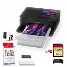 Canon SELPHY CP1500 Photo Printer Black KP-36IP Ink Paper Bundle picture