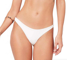 L Space Women's Camacho Swim Bottom Separates Swimsuit (M, White) picture