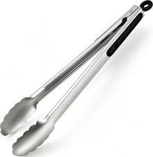 Grill Tongs, 17 Inch Extra Long BBQ Tongs - Heavy Duty Kitchen Tong picture