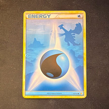 Pokemon TCG Water Energy 117/123 HeartGold & SoulSilver 2010 Regular Unlimited picture