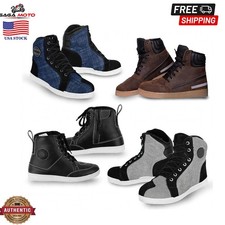 Men's Motorcycle Sneaker Boots Waterproof Shoes Protective Footwear CE Approved picture