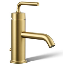 Kohler K-14402-4A-2MB Purist Bathroom Sink Faucet PopUp Drain Moderne Brass NEW picture