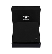 NAPA HIDE Genuine Leather Bifold Wallets For Men RFID Blocking Men's Wallet.. picture