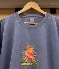 Vintage 1998 Romeo And Juliet Movie Promo Shirt Leonardo DiCaprio Size XL 90s picture
