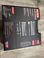  ICON 3/8” Drive 54-Piece SAE Metric Modular Socket Set M25400 70469 picture