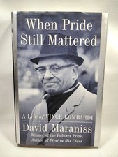 When Pride Still Mattered A Life Of Vince Lombardi David Maraniss Signed 1999 picture