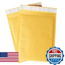 50/500/1000/1500/2000/2500/3000/4000/5000/10000 Pcs 000 4x8 Kraft Bubble Padded picture