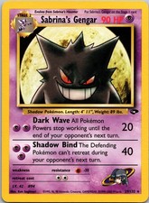Sabrina's Gengar G2 #029/132 Rare Unlimited LP Pokemon picture