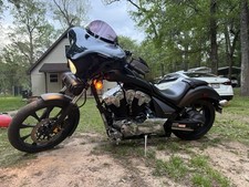PAINTED BATWING FAIRING WINDSHIELD 4 YAMAHA STRYKER MODELS 6.5